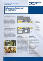 Solution: SulfurAce mechanical seal for liquid sulfur